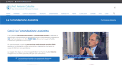 Desktop Screenshot of antoniocolicchia.it